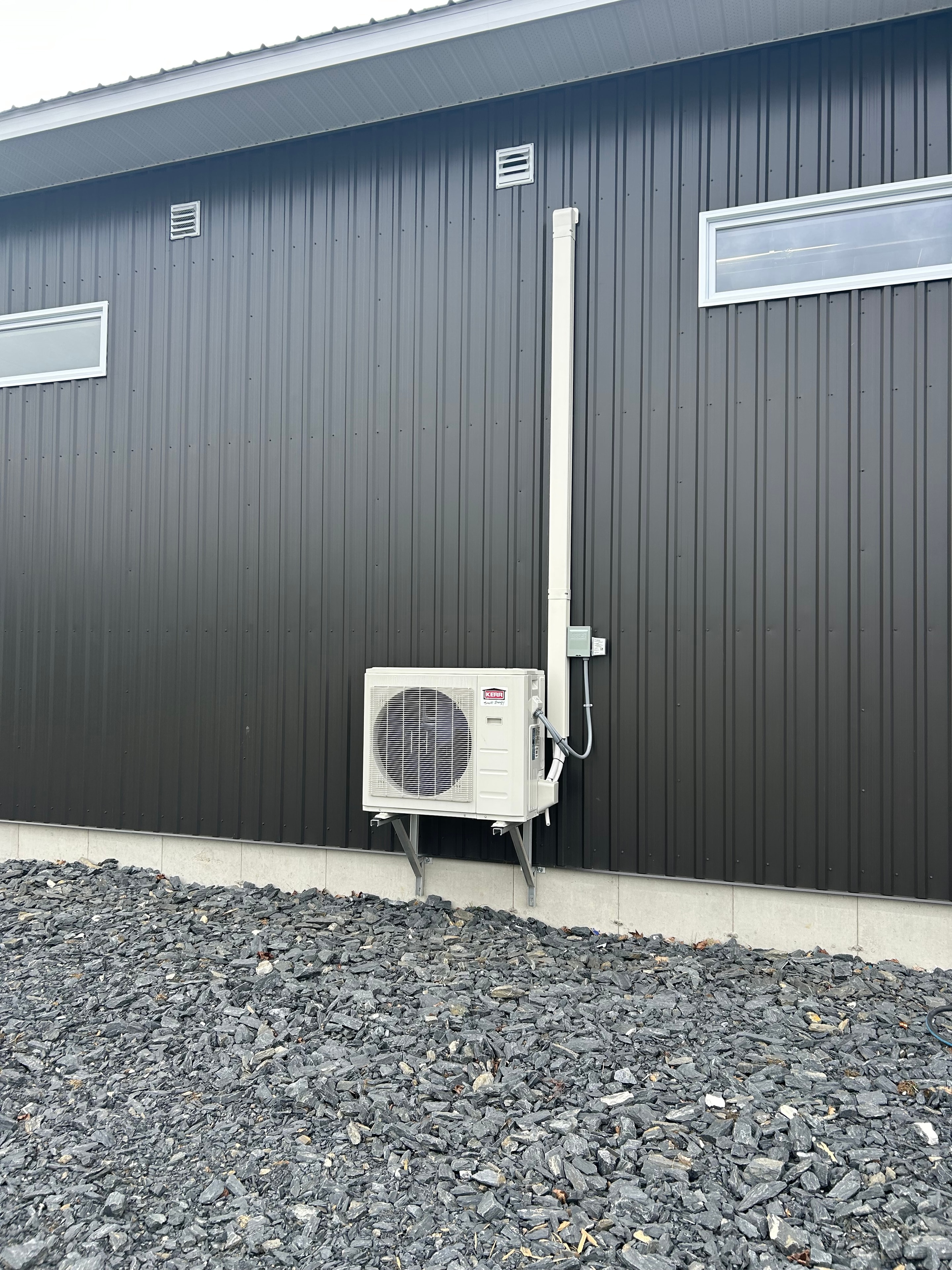 HVAC installation job