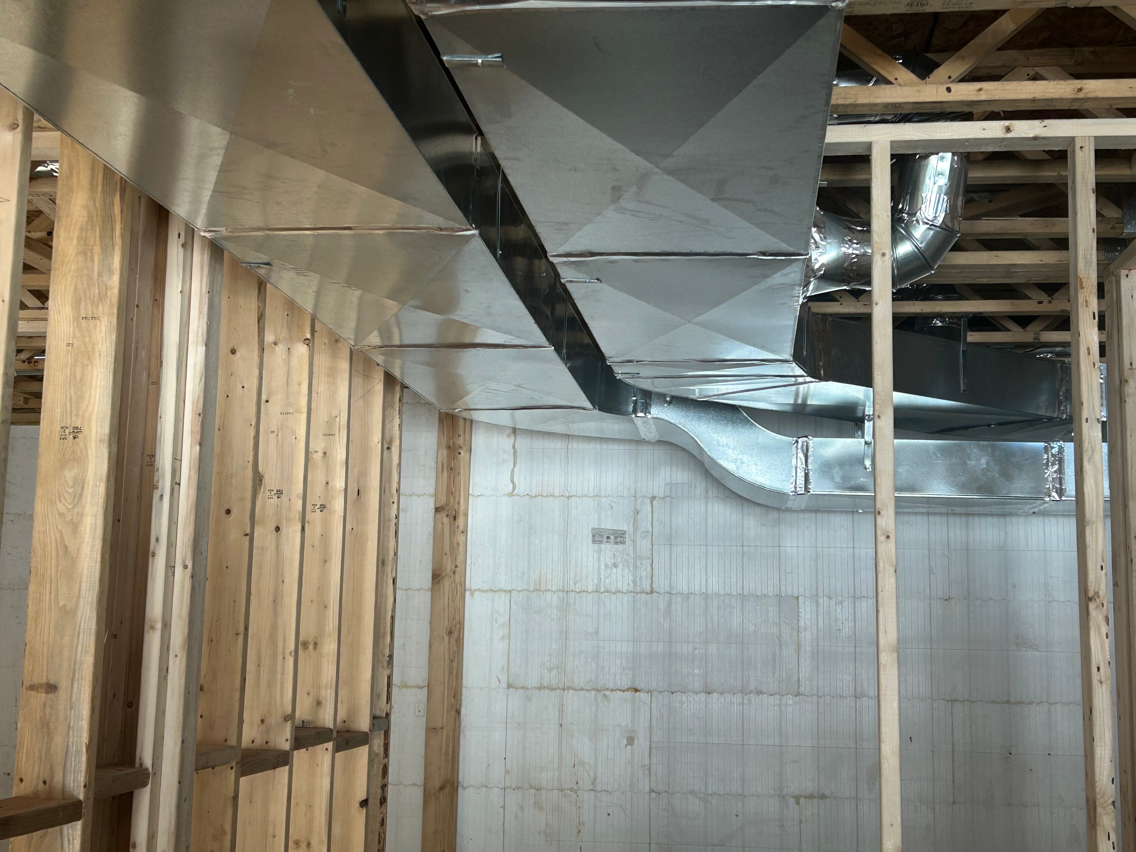 HVAC equipment installation